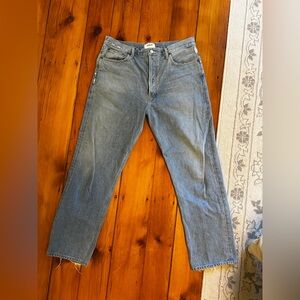 AGOLDE 90s Pinch Waist High Rise Straight Jeans